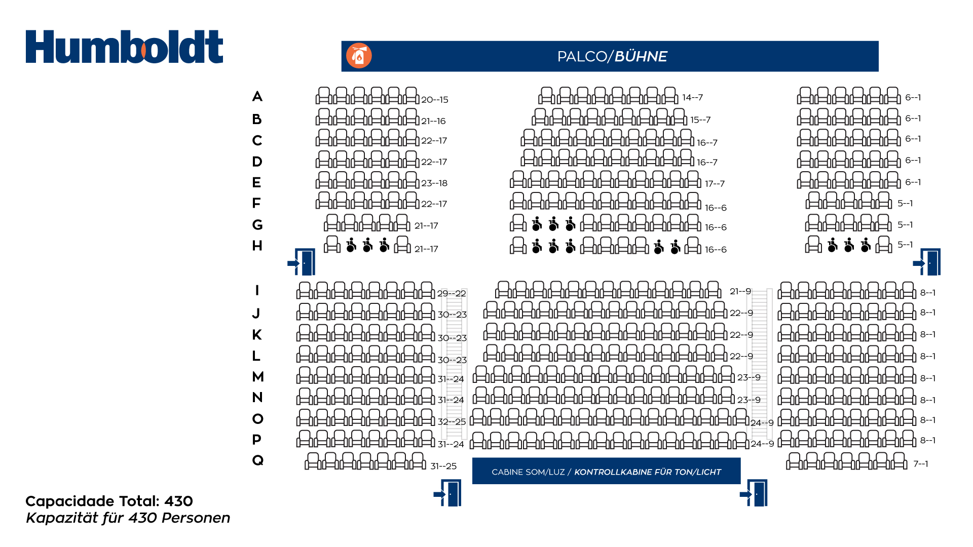 Mapa Assentos