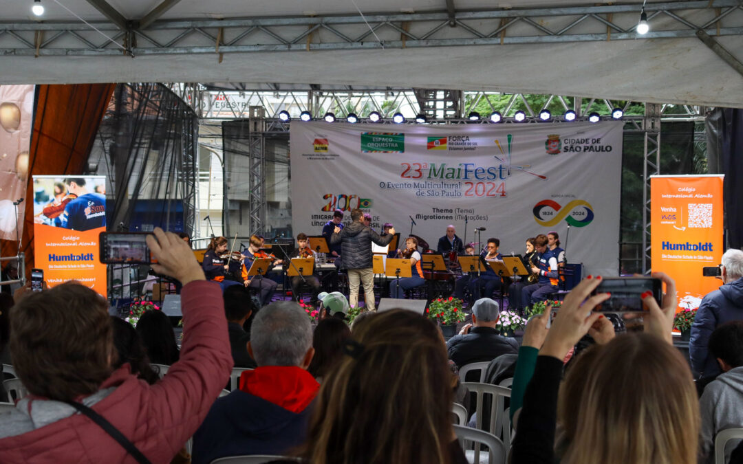 Colégio Humboldt participa da Maifest, evento tradicional alemão em São Paulo
