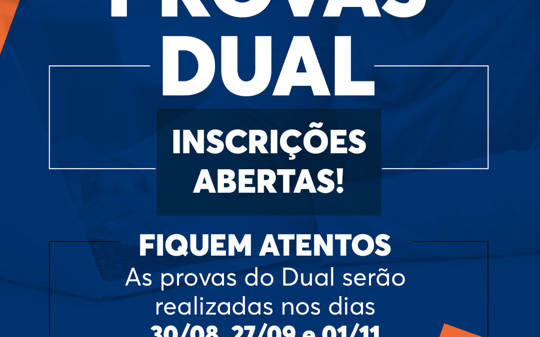 Inscrições abertas!