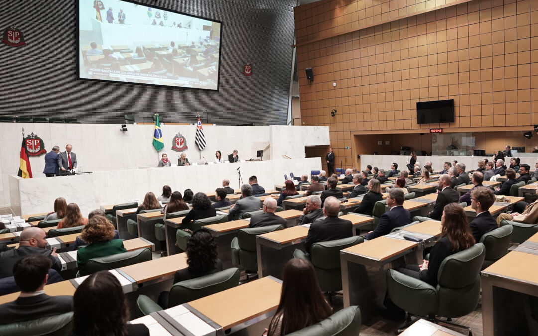 Alunos do Humboldt na Alesp