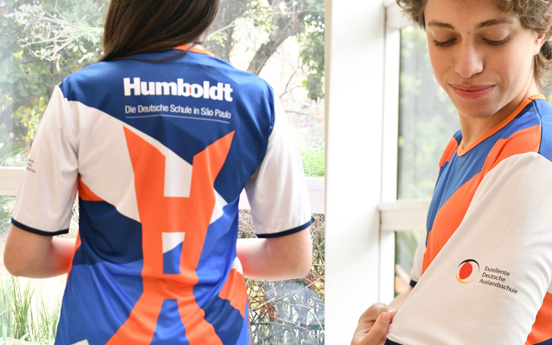 Aluno cria arte para uniforme Humboldt