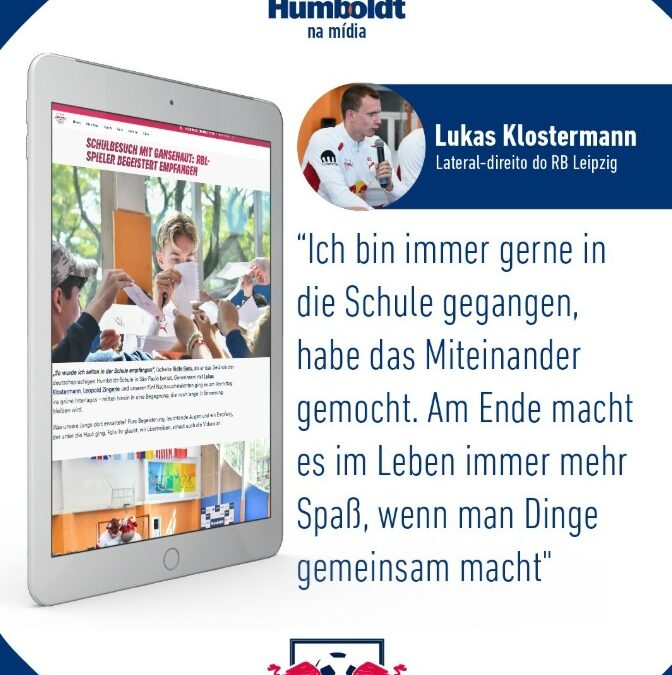 Humboldt na Mídia – Visita RB Leipzig